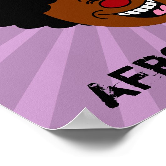 私の髪は重力と天体物理学の法則に従わない ポスター (角)