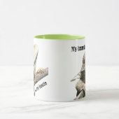 私の髭は私の悩みの種 マグカップ (中央)