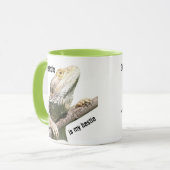 私の髭は私の悩みの種 マグカップ (正面左)