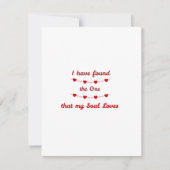 私の魂が愛しているものを見つけた シーズンカード (正面)