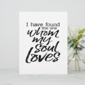 私の魂が愛する人を見つけた (スタンド正面)