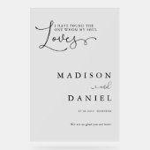 私の魂が愛する人を見つけた！スクリプト、 アクリルサイン (正面)