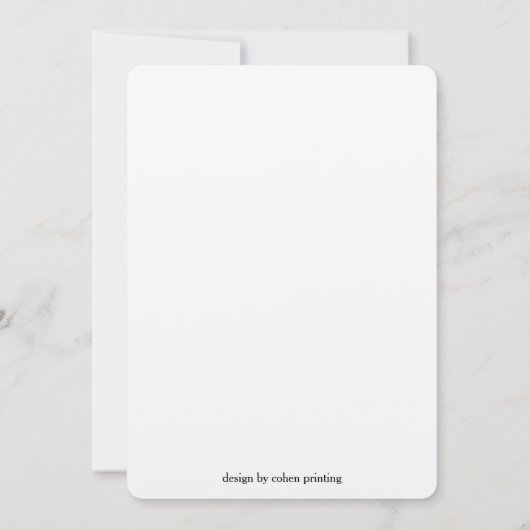 私の魂が結婚式招待状を愛する人を見つけた 招待状 (裏面)