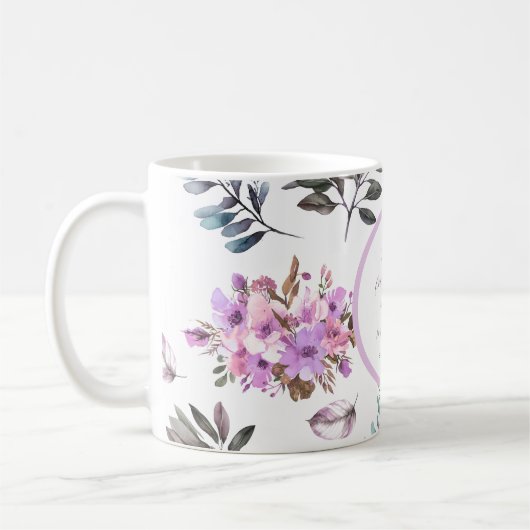 私の魂が聖書を愛しているのを見つけた コーヒーマグカップ (左)