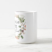 私の魂と共ににっこりマグ コーヒーマグカップ (中央)