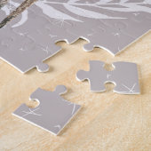 私の魂と良い冬の水の色の鹿 ジグソーパズル (側面)