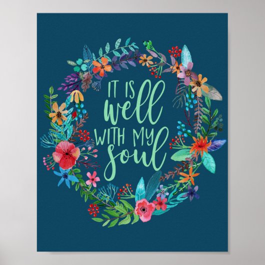 私の魂と賛美歌と引用文は良感動的い ポスター (正面)