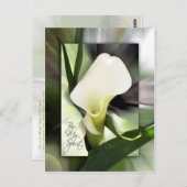 『私の魂によって』 ポストカード (正面/裏面)