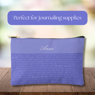 私の魂に説得力を持パーソナライズされたつ アクセサリーポーチ