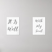 私の魂のキリスト教のタイポグラフィは結構だ (正面)