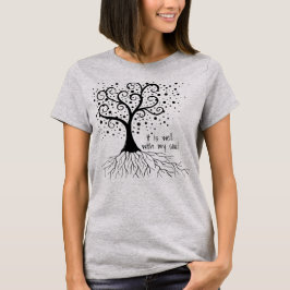 私の魂のトレンディーの木は Tシャツ