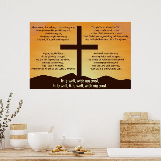 私の魂のポスターは合っている ポスター (キッチン)