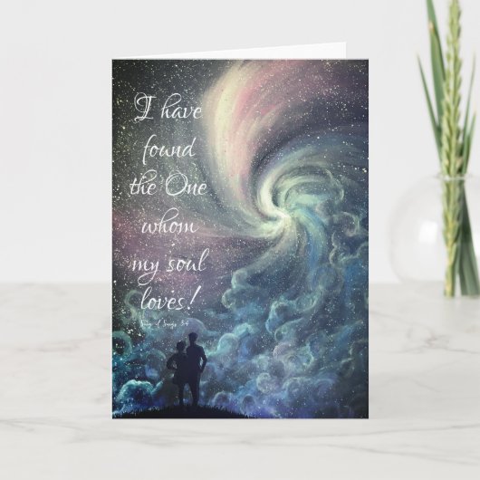 私の魂の愛するカード 案内状 (正面)