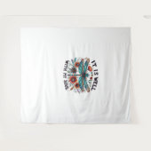 私の魂の感動的引用文Tシャツは結構だ タペストリー (正面(横))