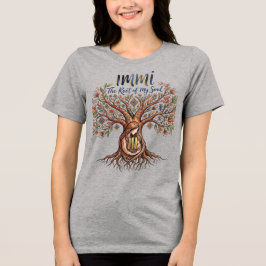 私の魂の根源 Immi 母へのトリビュート トライブレンドＴシャツ