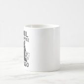 私の魂はずっと前に会社を辞めてます コーヒーマグカップ (中央)