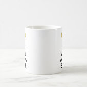 私の魂は安らか - コーヒーマグ コーヒーマグカップ (中央)