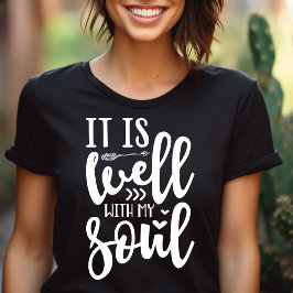私の魂は安らか Tシャツ