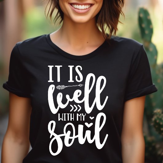 私の魂は安らか Tシャツ