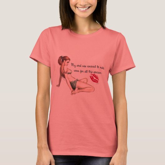 私の魂は抜かれた Tシャツ (正面)