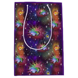 私の魅惑的なディスコファンキーパターン ミディアムペーパーバッグ