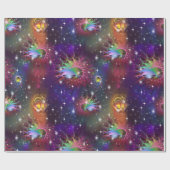 私の魅惑的なディスコファンキーパターン ラッピングペーパー (フラット)