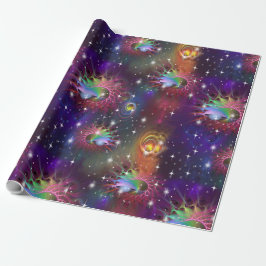 私の魅惑的なディスコファンキーパターン ラッピングペーパー