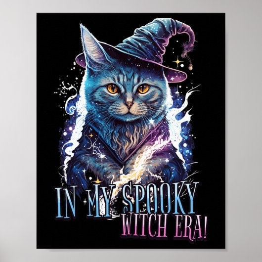 私の魔女不気味時代ハロウィーン猫の衣装2023 ポスター (正面)