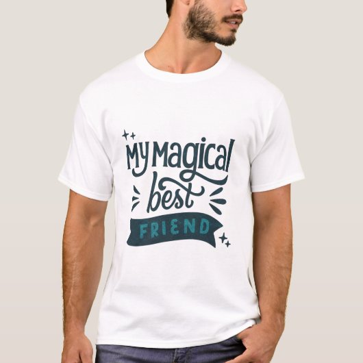 私の魔法のベストフレンド Tシャツ (正面)