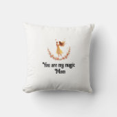 私の魔法、ママ – 母の日のギフトトートバッグ クッション (正面)