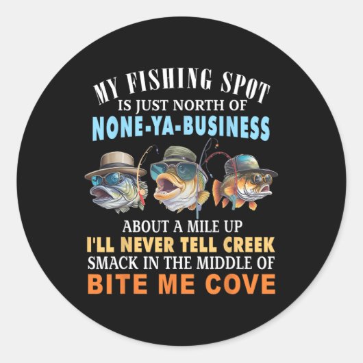 私の魚釣りの場所はNone-Ya-Businessのすぐ北にある ラウンドシール (正面)