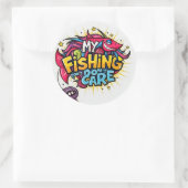 私の魚釣りは気に! ラウンドシール (バッグ)