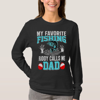 私の魚釣り仲間は私をパパ父の日Birthdaと呼ぶ Tシャツ