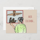 私の鳩 (わたしのひよどり) ポストカード (正面/裏面)