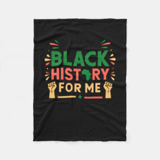 私の黒い歴史の月 フリースブランケット