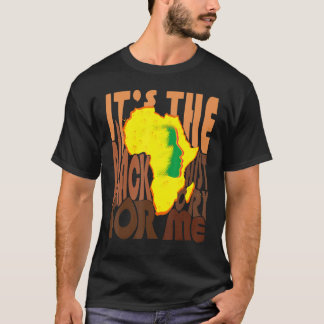 私の黒い歴史アフリカのプライド虹 Tシャツ