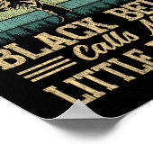 私の黒お気に入りのいベルトは私を弟のおもしろいと呼ぶ ポスター (角)