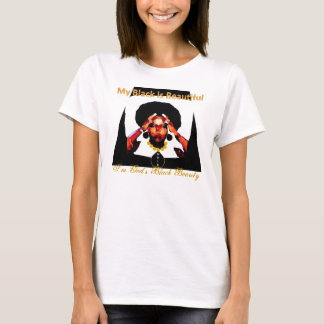 私の黒は美しいです Tシャツ