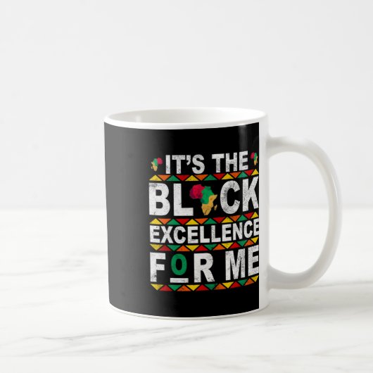 私の黒人歴史月間 メラニ コーヒーマグカップ (右)