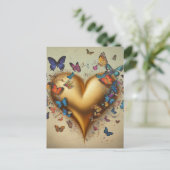 「私の鼓動、私の全てのこと – 私の永遠の彼女 ポストカード (スタンド正面)