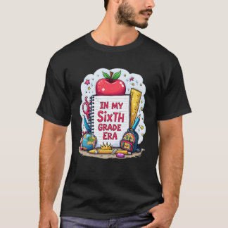 私の6年生時代の先生キッズ6年生バック Tシャツ