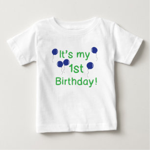 私の1歳の誕生日だ ベビーTシャツ