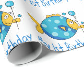 私の1歳の誕生日 ラッピングペーパー (ロールコーナー)