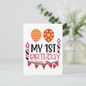 私の1歳の誕生日 2026 シーズンポストカード (スタンド正面)