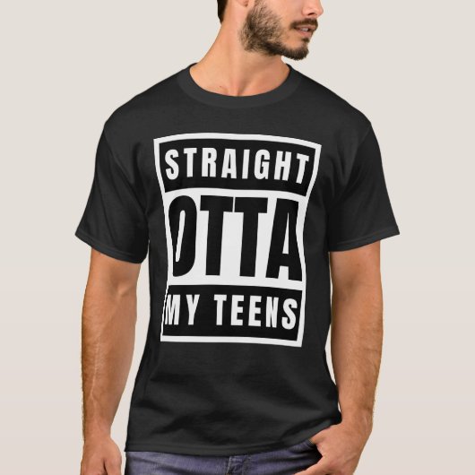 私の10代の皮肉な発言をストレートに上回る Tシャツ (正面)