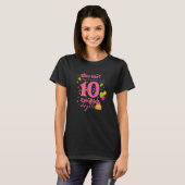 私の10誕生日この女の子は今10年 Tシャツ (正面フル)