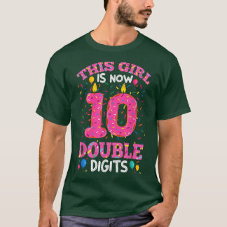 私の10誕生日シャツこの女の子は今10アイ Tシャツ