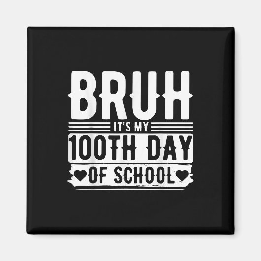 私の100日目の学校の少年たち_の100日 マグネット (正面)