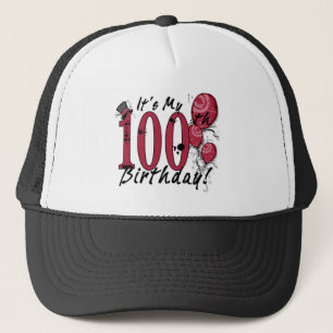 私の100歳の誕生日帽グランジだ キャップ
