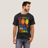 私の100生き延び日の家庭の学校の先生子供S Tシャツ (正面フル)